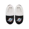 FOCO Miami Dolphins NFL NFL Womens Team Color Moccasin Slipper - XL view 4