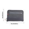 Allen Company 11" Auto-Fit 2.0 Deluxe Handgun Case, Gray/Red view 2