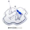 Hella Hangers | Skateboard Deck Hanger | Works with Adhesive Strips | Transparent Floating Hanging Display Mount for Skateboards | Great Gift for Skaters view 1