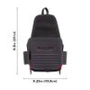 Allen Company Competitor Single Box Molded Shell Carrier, Gray view 2
