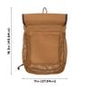Allen Company Rival Hull Bag & 52 inch Waist Belt, Holds 100 Empty Hulls, Tan, Caramel Brown, One Size, Bags & Range_Trap & Skeet view 3