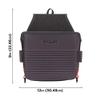 Allen Company Competitor Single Compartment Molded Shell Bag, Gray view 2