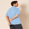 Amazon Essentials Men's Regular-Fit Cotton Pique Polo Shirt (Available in Big & Tall), French Blue, X-Small view 3
