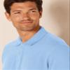 Amazon Essentials Men's Regular-Fit Cotton Pique Polo Shirt (Available in Big & Tall), French Blue, X-Small view 4