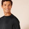 Amazon Essentials Men's Slim-Fit Short-Sleeve Quick-Dry UPF 50 Swim Tee, Black, X-Large view 3