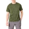 Amazon Essentials Men's Slim-Fit Short-Sleeve Quick-Dry UPF 50 Swim Tee, Olive Heather, Medium view 1