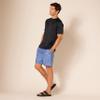 Amazon Essentials Men's Slim-Fit Short-Sleeve Quick-Dry UPF 50 Swim Tee, Black, Medium view 4