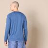 Amazon Essentials Men's Long-Sleeve Quick-Dry UPF 50 Swim Tee, Blue, XX-Large view 2