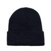6 Pack Plain Long Cuffed Beanie for Mens and Womens Skulls (Black) view 1