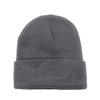 6 Pack Plain Long Cuffed Beanie for Mens and Womens Skulls (Dark Grey) view 1