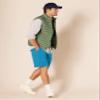 Amazon Essentials Men's Classic-Fit 9" Chino Shorts, Teal Blue, 29 view 3