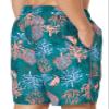 Amazon Essentials Men's 9" Swim Trunks with Mesh Lining, Pockets, Drawstring Closure, Coral Orange, Small view 4