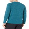 Amazon Essentials Men's Long-Sleeve Quick-Dry UPF 50 Swim Tee, Teal Blue, Small view 2