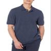 Amazon Essentials Men's Regular-Fit Cotton Pique Polo Shirt (Available in Big & Tall), Navy White Dots, X-Small view 1