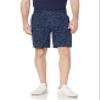 Amazon Essentials Men's Classic-Fit 9" Chino Shorts, Indigo Palm Leaf Print, 36 view 1
