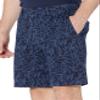 Amazon Essentials Men's Classic-Fit 9" Chino Shorts, Indigo Palm Leaf Print, 36 view 3