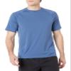 Amazon Essentials Men's Slim-Fit Short-Sleeve Quick-Dry UPF 50 Swim Tee, Blue, Small view 1