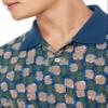 Amazon Essentials Men's Regular-Fit Cotton Pique Polo Shirt (Available in Big & Tall), Blue Pineapple, Small view 4