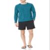 Amazon Essentials Men's Long-Sleeve Quick-Dry UPF 50 Swim Tee, Teal Blue, Large view 4