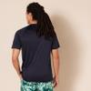 Amazon Essentials Men's Slim-Fit Short-Sleeve Quick-Dry UPF 50 Swim Tee, Dark Navy, Medium view 3