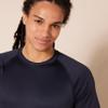 Amazon Essentials Men's Slim-Fit Short-Sleeve Quick-Dry UPF 50 Swim Tee, Dark Navy, Medium view 4