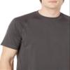 Amazon Essentials Men's Slim-Fit Short-Sleeve Quick-Dry UPF 50 Swim Tee, Dark Grey, Small view 3