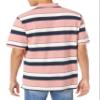 Amazon Essentials Men's Regular-Fit Cotton Pique Polo Shirt (Available in Big & Tall), Pink Stripe, X-Small view 3