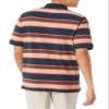 Amazon Essentials Men's Regular-Fit Cotton Pique Polo Shirt (Available in Big & Tall), Navy Stripe, X-Small view 3
