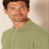 Amazon Essentials Men's Regular-Fit Cotton Pique Polo Shirt (Available in Big & Tall), Light Olive, X-Small view 4