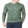 Amazon Essentials Men's Long-Sleeve Quick-Dry UPF 50 Swim Tee, Olive Hibiscus, XX-Large view 1