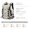 MOUNTAINTOP Hiking Backpack 35L Travel Backpack Lightweight Daypack for Men&Women Outdoor Camping view 2
