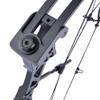 ZSHJGJR Archery Compound Bow for Youth and Beginner Youth Hunting Bow for Target Practice Shooting Hunting 18"-29" 15-45lbs (Black) view 4