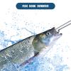 2 Pieces Stainless Steel Fish Hook Remover Fishing Extractor Freshwater and Saltwater Hooker Tool 11-1/2 inch view 2
