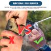 2 Pieces Stainless Steel Fish Hook Remover Fishing Extractor Freshwater and Saltwater Hooker Tool 11-1/2 inch view 3