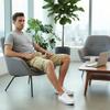 OCHENTA Men's Cotton Cargo Shorts with 6 Pockets Casual Army Military Work Summer Shorts Khaki 42 view 2