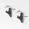 WANLIAN lightsaber rack, wall-mounted lightsaber rack, suitable for swords, 1 pair of lightsaber sabers (Black) view 2