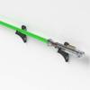 WANLIAN lightsaber rack, wall-mounted lightsaber rack, suitable for swords, 1 pair of lightsaber sabers (Black) view 3