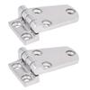 2Pcs Marine Boat Door Hinge Stainless Steel Flush Door Hatch Compartment Folding Bending Hinge Casting, Boat/Yacht Serie view 3