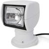 DNYSYSJ Boat Spotlights, 100W Marine Boat Remote Control SpotlightHalogen Searchlight Spotlight Searchlight Bulb Flux 2500LM for Boat Truck Car SUV Camping Garden Emergency (White) view 1