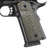 1911 G10 Grips, Full Size (Government/Commander) - Ambi Safety Cut - OPS Texture OD/Green view 2