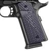 1911 G10 Grips, Full Size (Government/Commander) - Ambi Safety Cut - OPS Texture Grey/Black view 2