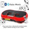 LEMY Vibration Plate Exercise Machine,Full Body Shaker with Bluetooth and Remote Control,Vibrating Plate Machine for Fitness,Training (Red) view 4