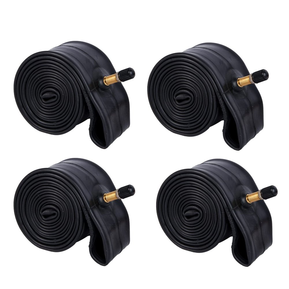 BWSHLF 29" Bike Tubes (4 Pack), MTB Bicycle Replacement Durable Butyl Rubber Fit 29x1.75/2.3, Schrader Valve 35mm