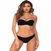 Ekouaer Women Underpants Seamless Thong Low Waist G-String Cotton Breathable Underwear 6 Pack Invisible Small Panties view 4