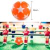Coopay 12 Pieces 32mm Foosball Balls Table Multicolor Football Soccer Replacement Balls for Official Tabletop Game with a Black Drawstring Bag (Multicolour Star) view 3