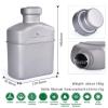 Boundless Voyage 1100ml Titanium Military Canteen Lightweight Camping Water Bottle with Storage Bag, BPA-Free Outdoor Hydration for Hiking, Backpacking & Survival Gear Ti2047C view 2