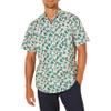Amazon Essentials Men's Regular-Fit Short-Sleeve Print Shirt, Pastel Green Flamingo, Medium view 1