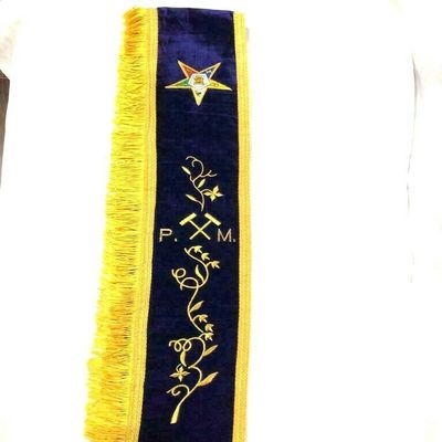 Ayaan Products OES PAST MATRON SASH WITH GAVELS, OES SASHES (STYLE B)