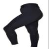 Rhinegold Women's 757-12-BK Warmer Weight Riding Tights-12-Black, Black, 12 view 1
