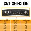 BWSHLF Bike Inner Tube 700 x 18-25 with 48MM Presta Valve, 28 Road Bike Inner Tube - 6 Pack view 4